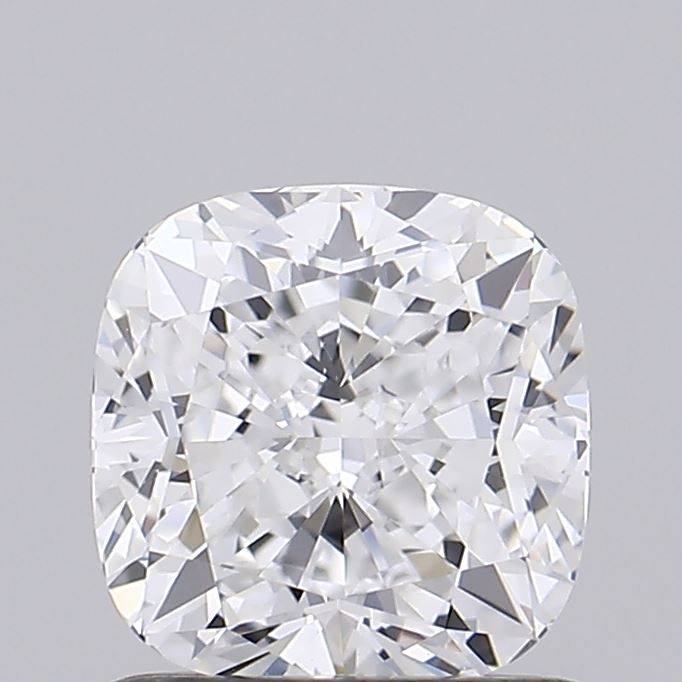 1.02 Carat Cushion Lab Diamond with  Cut Diamond in 14KT  view 1
