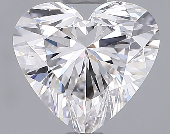 1.07 Carat Heart Lab Diamond with  Cut Diamond in 14KT  view 1
