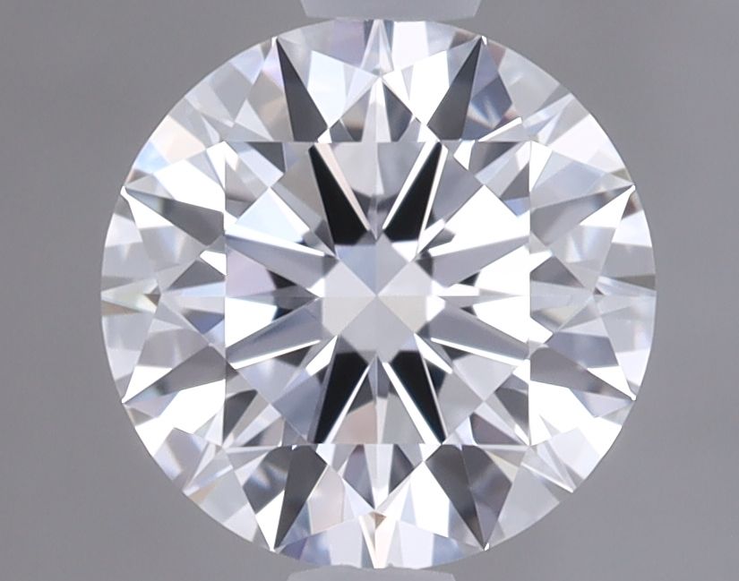 1.05 Carat Round Lab Diamond with  Cut Diamond in 14KT  view 1
