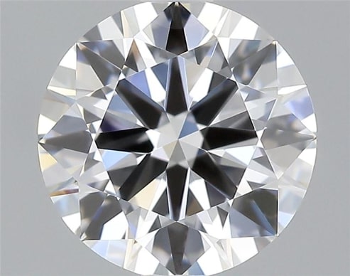 1.17 Carat Round Lab Diamond with  Cut Diamond in 14KT  view 1
