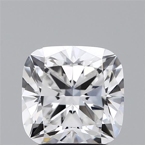 2.3 Carat Cushion Lab Diamond with  Cut Diamond in 14KT  view 1
