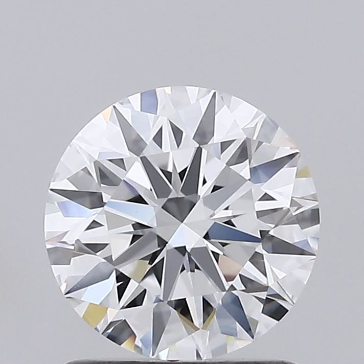1.21 Carat Round Lab Diamond with  Cut Diamond in 14KT  view 1
