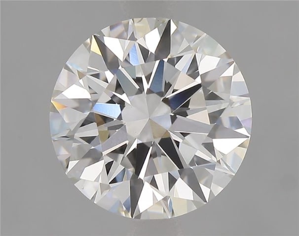 1.73 Carat Round Lab Diamond with  Cut Diamond in 14KT  view 1
