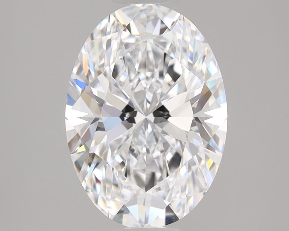 2.16 Carat Oval Lab Diamond with  Cut Diamond in 14KT  view 1
