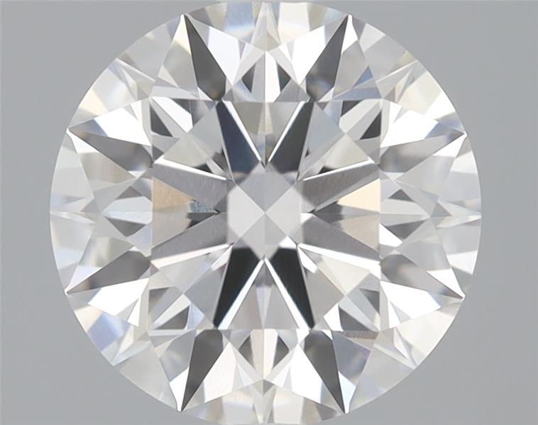 1.55 Carat Round Lab Diamond with  Cut Diamond in 14KT  view 1
