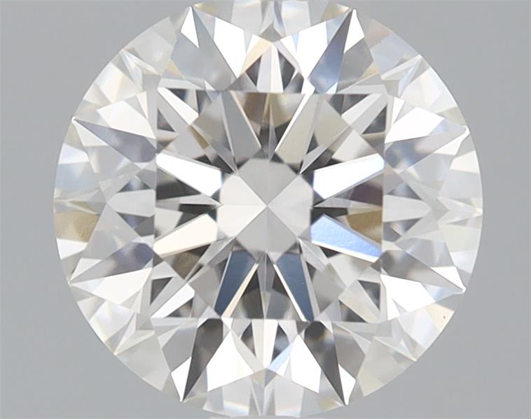 1.33 Carat Round Lab Diamond with  Cut Diamond in 14KT  view 1
