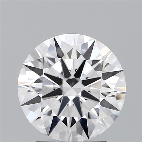 2.5 Carat Round Lab Diamond with  Cut Diamond in 14KT  view 1
