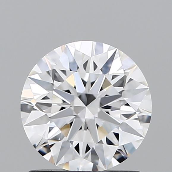 1.26 Carat Round Lab Diamond with  Cut Diamond in 14KT  view 1
