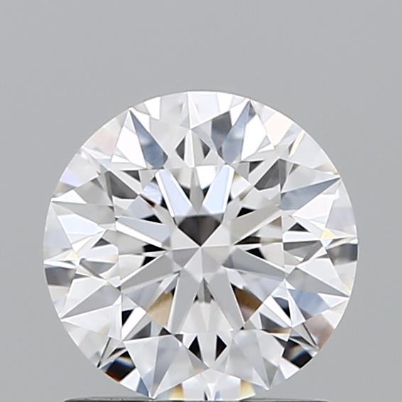 1.26 Carat Round Lab Diamond with  Cut Diamond in 14KT  view 1
