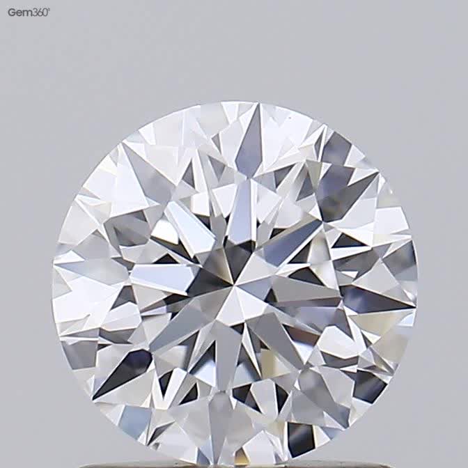 1.15 Carat Round Lab Diamond with  Cut Diamond in 14KT  view 1
