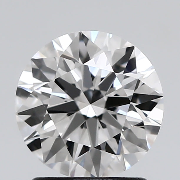 1.39 Carat Round Lab Diamond with  Cut Diamond in 14KT  view 1
