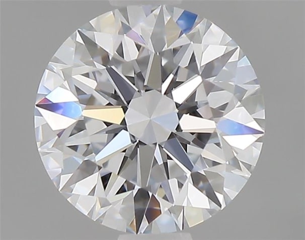 1.63 Carat Round Lab Diamond with  Cut Diamond in 14KT  view 1
