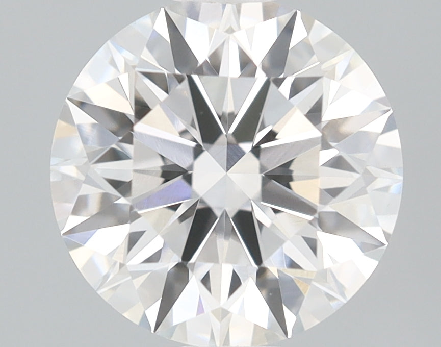 1.2 Carat Round Lab Diamond with  Cut Diamond in 14KT  view 1

