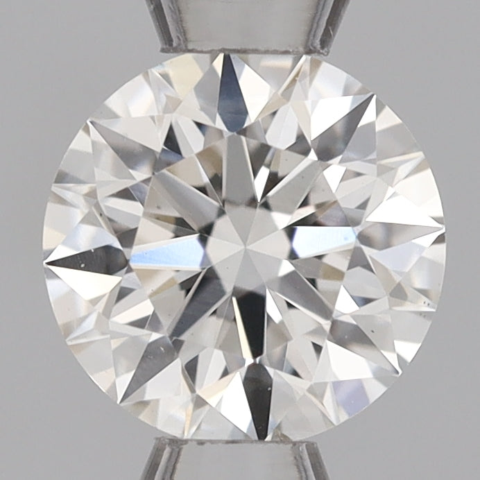 0.55 Carat Round Lab Diamond with  Cut Diamond in 14KT  view 1
