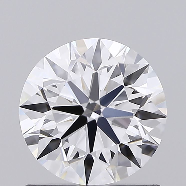 0.97 Carat Round Lab Diamond with  Cut Diamond in 14KT  view 1
