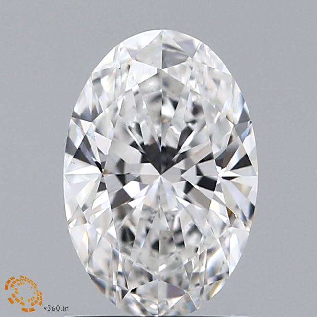 1.26 Carat Oval Lab Diamond