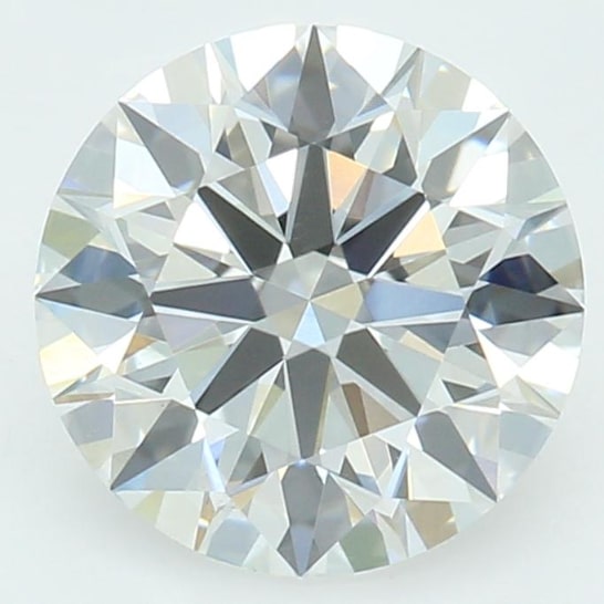 2.0 Carat Round Lab Diamond with  Cut Diamond in 14KT  view 1
