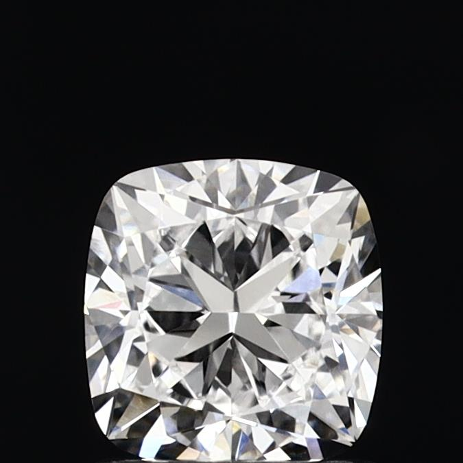 1.03 Carat Cushion Lab Diamond with  Cut Diamond in 14KT  view 1
