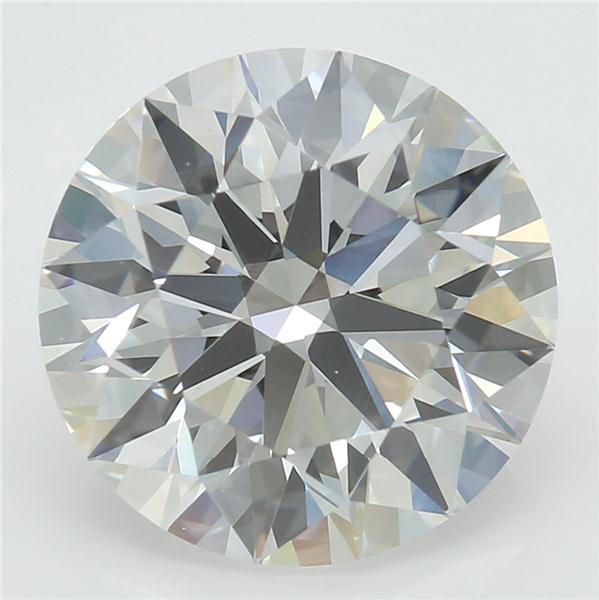 1.45 Carat Round Lab Diamond with  Cut Diamond in 14KT  view 1
