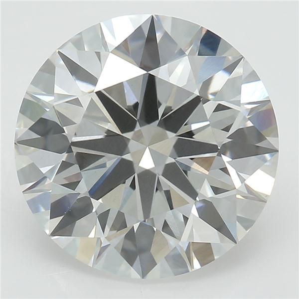 1.41 Carat Round Lab Diamond with  Cut Diamond in 14KT  view 1
