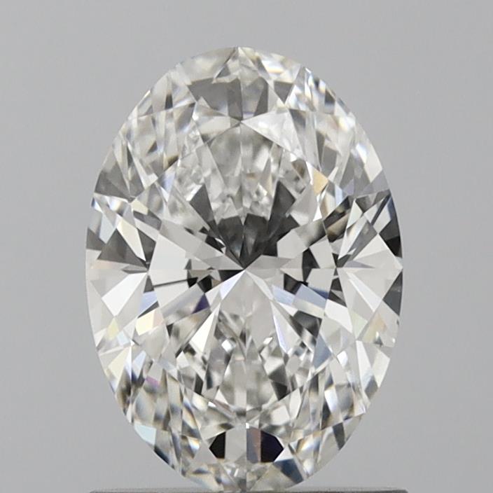 1.14 Carat Oval Lab Diamond with  Cut Diamond in 14KT  view 1
