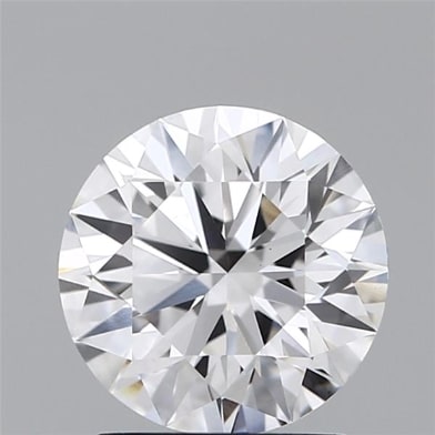1.85 Carat Round Lab Diamond with  Cut Diamond in 14KT  view 1

