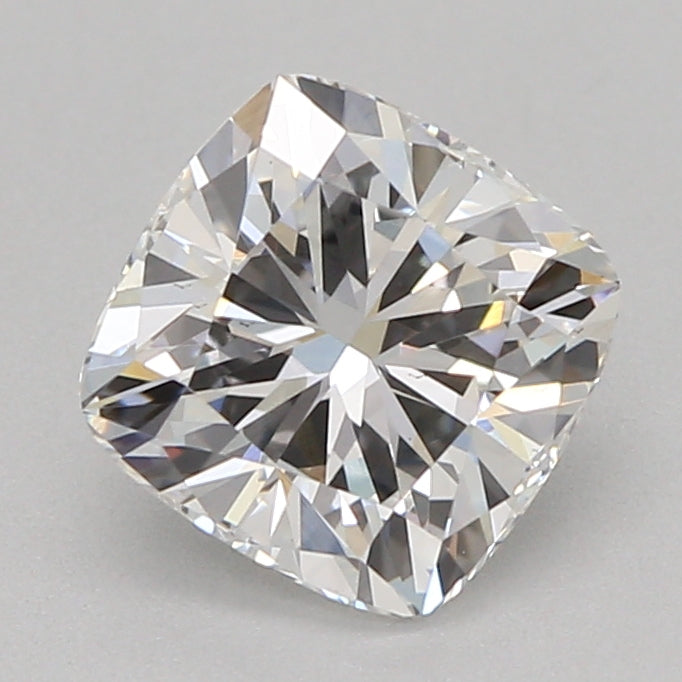 0.79 Carat Cushion Lab Diamond with  Cut Diamond in 14KT  view 1
