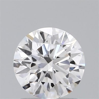 1.34 Carat Round Lab Diamond with  Cut Diamond in 14KT  view 1
