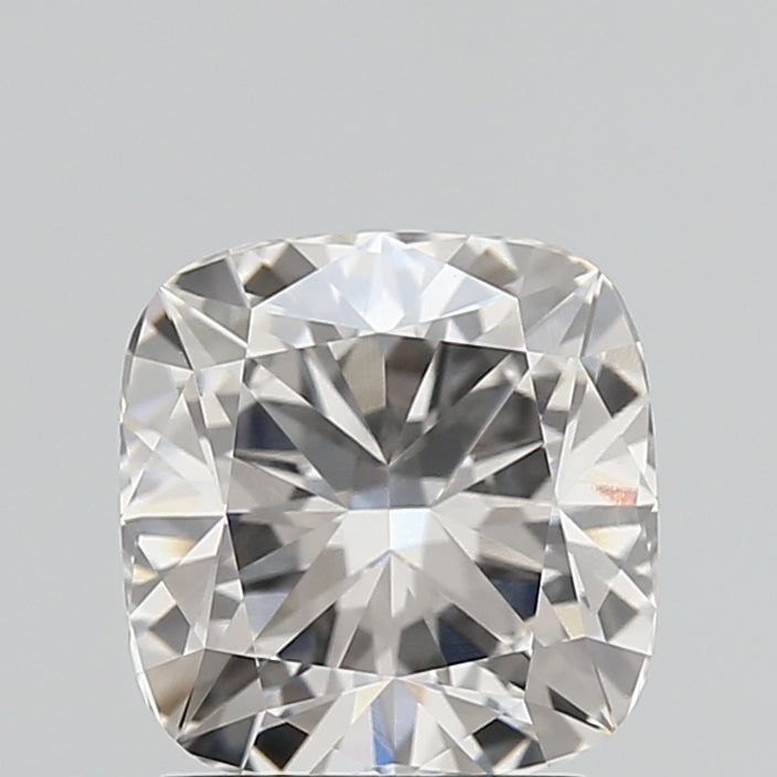 2.05 Carat Cushion Lab Diamond with  Cut Diamond in 14KT  view 1
