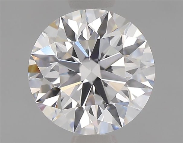 1.8 Carat Round Lab Diamond with  Cut Diamond in 14KT  view 1
