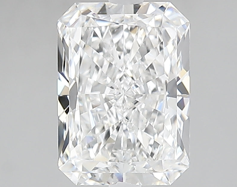 2.01 Carat Radiant Lab Diamond with  Cut Diamond in 14KT  view 1
