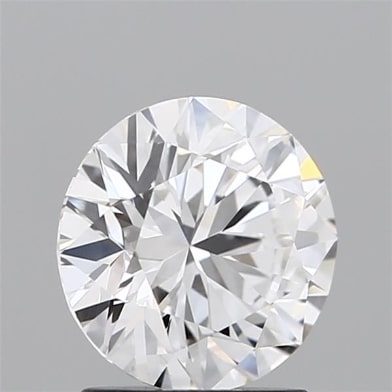 1.7 Carat Round Lab Diamond with  Cut Diamond in 14KT  view 1
