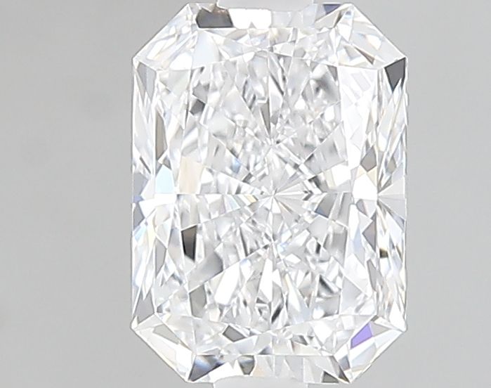 1.42 Carat Radiant Lab Diamond with  Cut Diamond in 14KT  view 1
