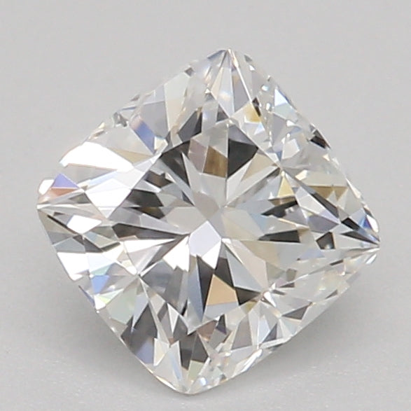 0.51 Carat Cushion Lab Diamond with  Cut Diamond in 14KT  view 1

