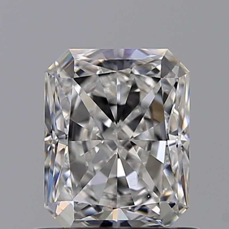 0.82 Carat Radiant Natural Diamond with  Cut Diamond in 14KT  view 1

