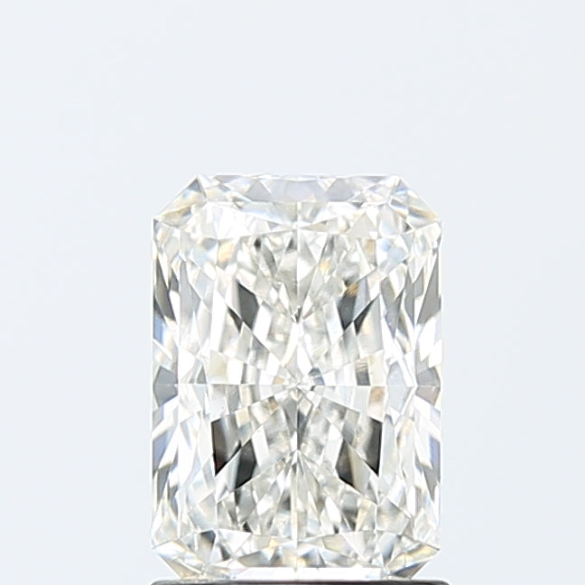 1.5 Carat Radiant Lab Diamond with  Cut Diamond in 14KT  view 1
