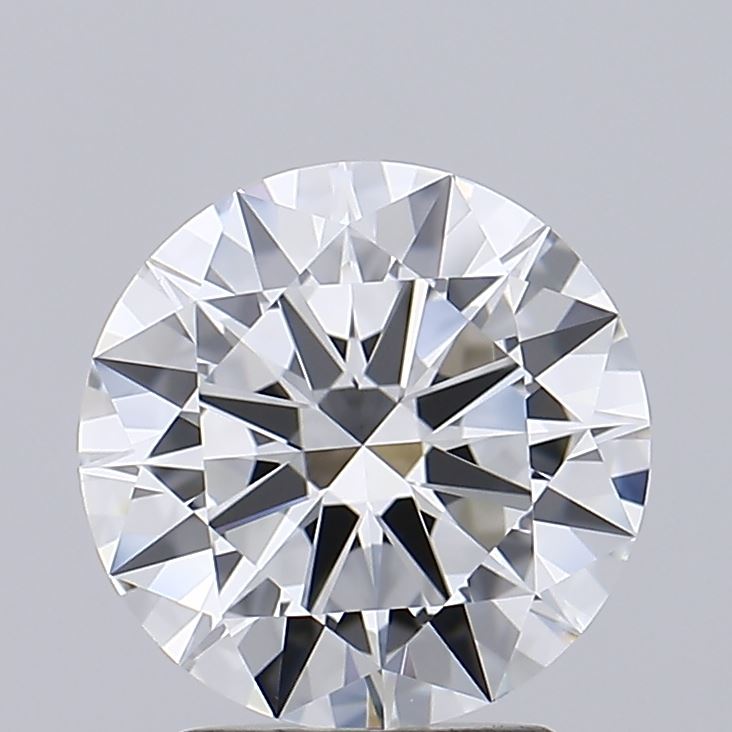2.31 Carat Round Lab Diamond with  Cut Diamond in 14KT  view 1
