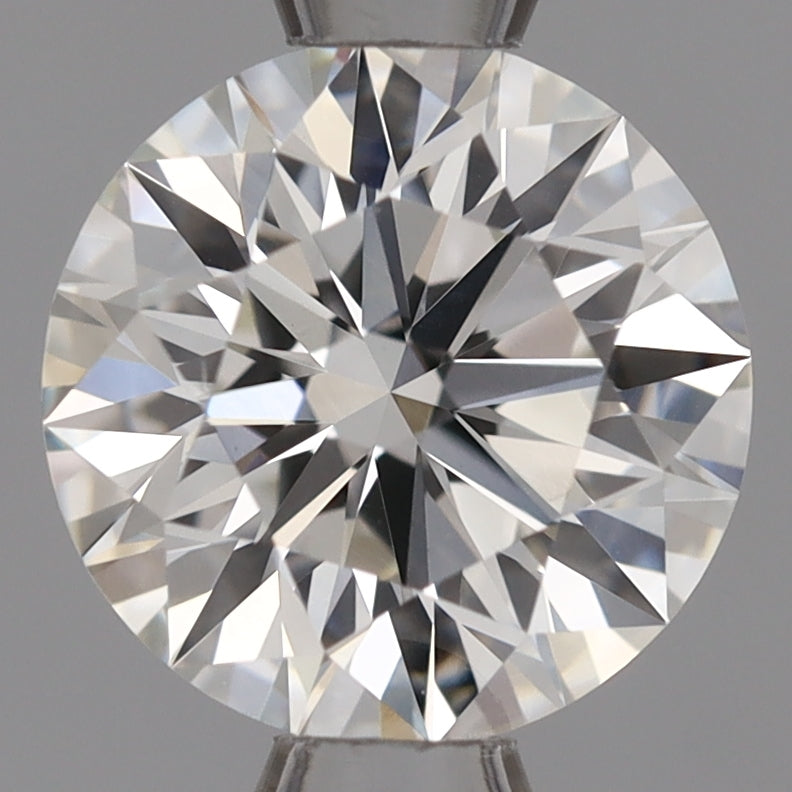 1.06 Carat Round Lab Diamond with  Cut Diamond in 14KT  view 1
