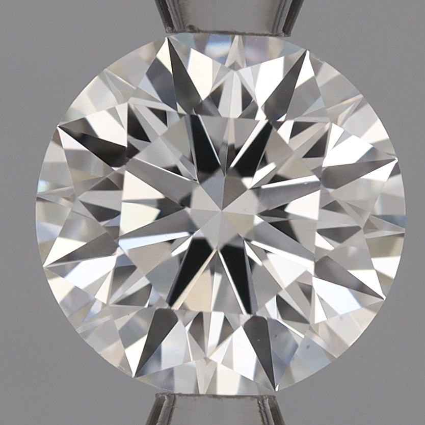 1.09 Carat Round Lab Diamond with  Cut Diamond in 14KT  view 1
