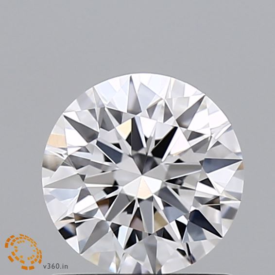 1.0 Carat Round Lab Diamond with  Cut Diamond in 14KT  view 1
