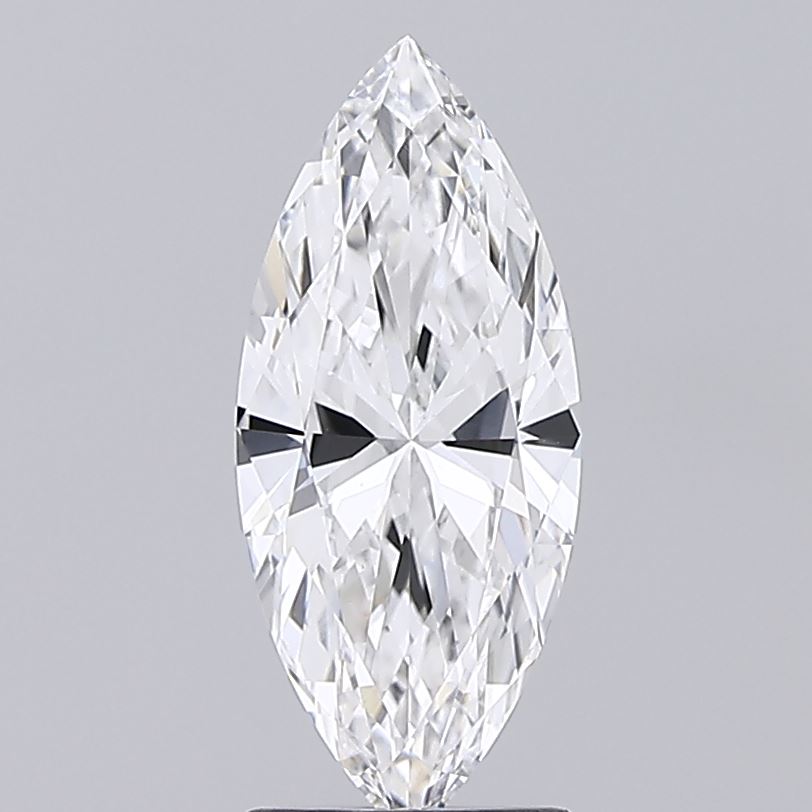 2.0 Carat Marquise Lab Diamond with  Cut Diamond in 14KT  view 1
