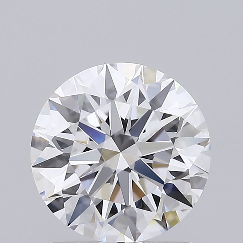 1.37 Carat Round Lab Diamond with  Cut Diamond in 14KT  view 1
