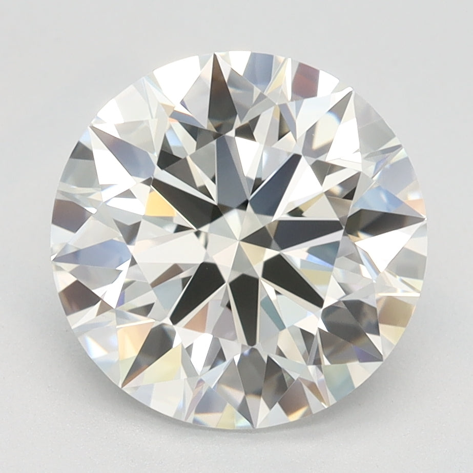 2.59 Carat Round Lab Diamond with  Cut Diamond in 14KT  view 1
