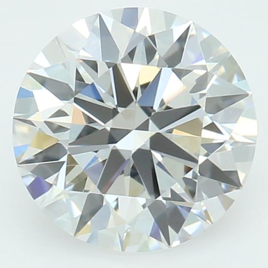 1.73 Carat Round Lab Diamond with  Cut Diamond in 14KT  view 1
