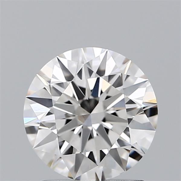1.51 Carat Round Lab Diamond with  Cut Diamond in 14KT  view 1
