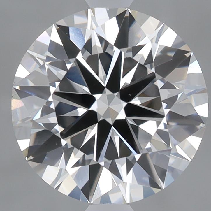 3.0 Carat Round Lab Diamond with  Cut Diamond in 14KT  view 1
