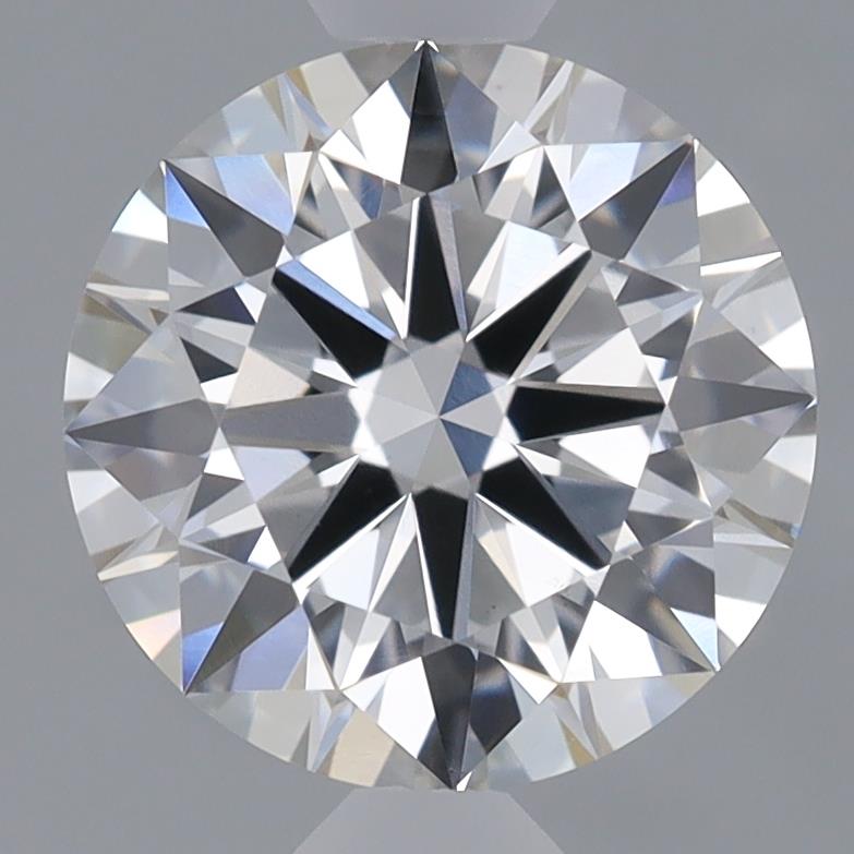 2.05 Carat Round Lab Diamond with  Cut Diamond in 14KT  view 1
