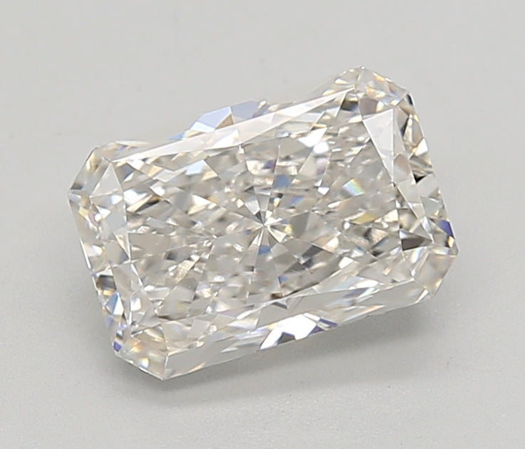 2.2 Carat Radiant Lab Diamond with  Cut Diamond in 14KT  view 1
