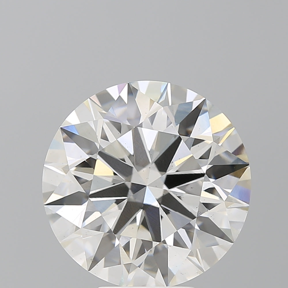 7.72 Carat Round Lab Diamond with  Cut Diamond in 14KT  view 1
