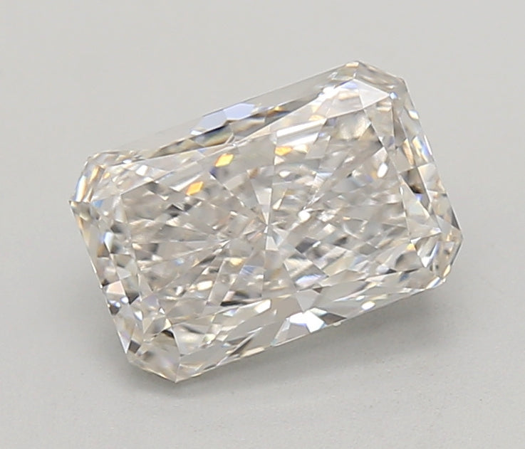2.13 Carat Radiant Lab Diamond with  Cut Diamond in 14KT  view 1
